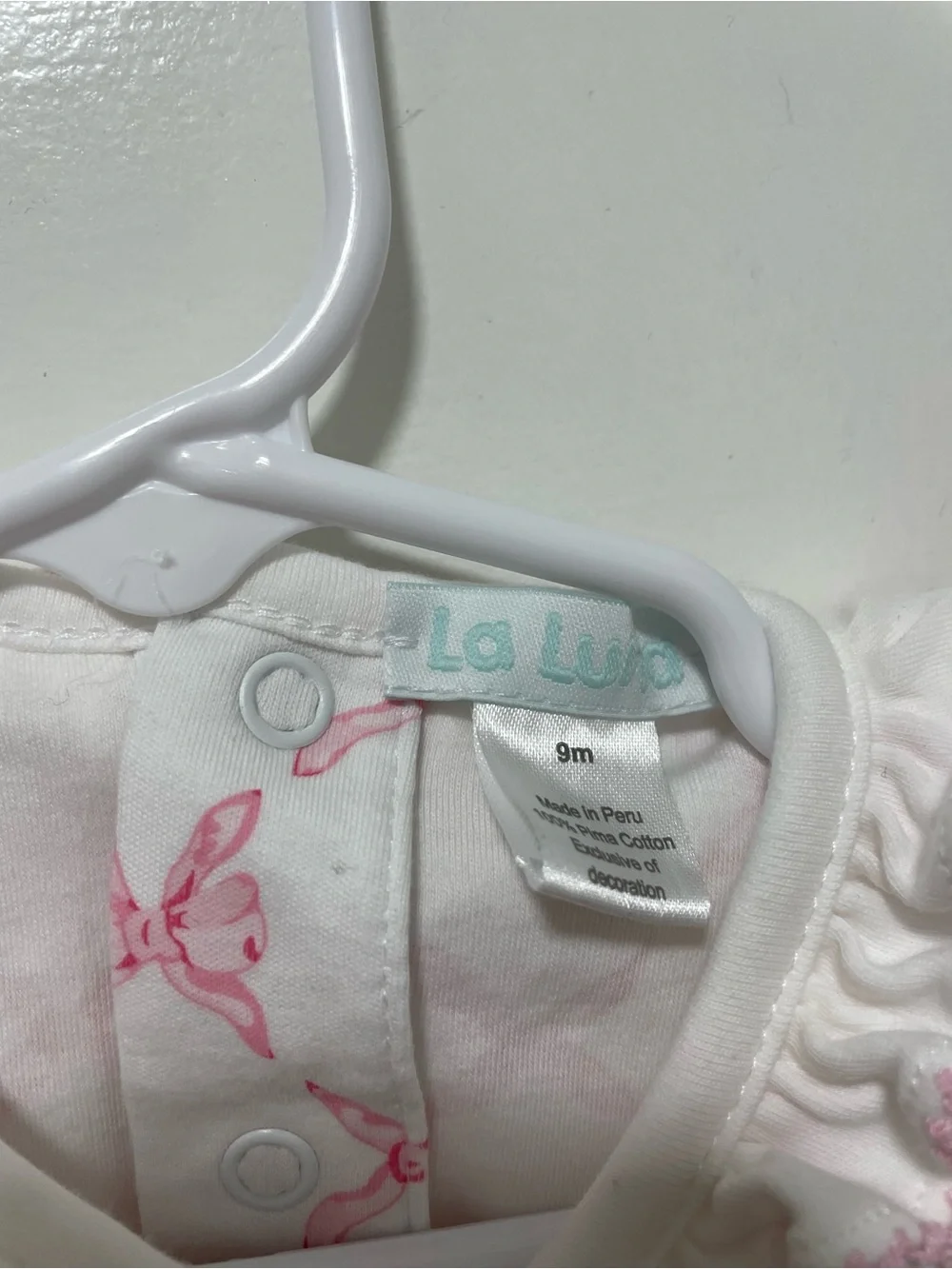 La Luna Pima Cotton Baby Onesie - Soft Cotton